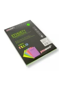 Polsirhurt Etykiety samoprzylepne A4 fluo zielone 100 szt.