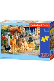 Puzzle 120 el. Zebranie przyjaci� Castorland