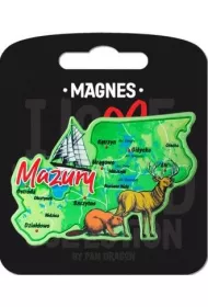 Pan Dragon Magnes I love Poland Mazury ILP-MAG-A-MAZ-10