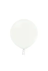 Balony Belbal bia�e 60cm 5 szt