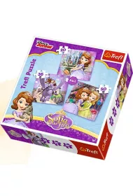 Puzzle 3w1 20+36+50 el. Zosia i jej przyjaciele Trefl