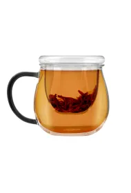 Vialli Design Szklanka z zaparzaczem Bolla 29736 400 ml