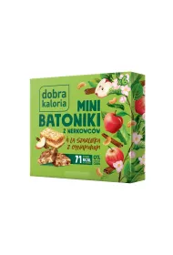 Dobra Kaloria Mini Batoniki z nerkowcw a'la szarlotka 102 g
