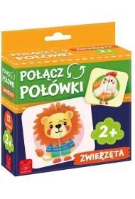 Puzzle Po��cz po��wki. Zwierz�ta Kangur