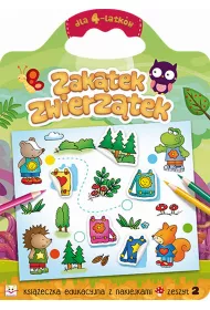 Zaktek zwierztek dla 4-latkw zeszyt 2