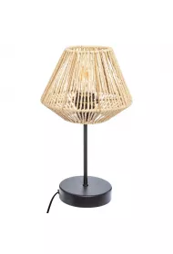 Atmosphera Lampa stoowa z naturalnym abaurem Jily