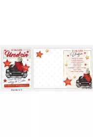 Stamp Karnet Grande + koperta wz�r nr 05 Urodziny