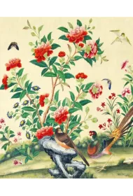 Museums & Galleries Karnet Study of flowers and bird z kopert�