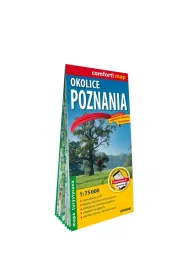 Okolice Poznania mapa turystyczna 1:75000 laminat 2024