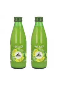 Alce Nero Sok z limonki NFC 100% Zestaw 2 x 250 ml Bio