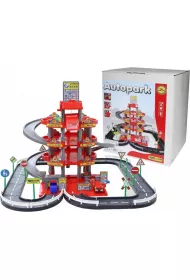 Wader-Polesie 44723 Parking 4 - poziomowy z drog� i samochodami
