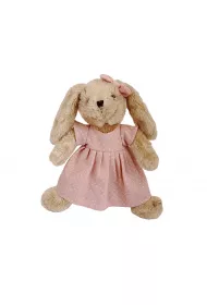Pluszak Kr�lik Rosalie w r�owej sukience 30 cm Beppe