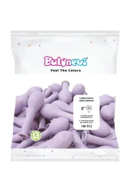 GoParty Balony lateksowe Pastel liliowe 12cm