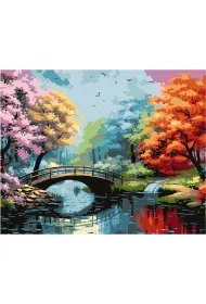 Koh-I-Noor Malowanie po numerach - Most 40x50cm