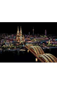 Twoje Hobby Cologne Cathedral. Magiczna zdrapka - wydrapywanka 40.0 x 28.5 cm