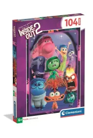 Puzzle 104 Super Inside Out 2 Clementoni