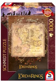 Puzzle 1000 el. PQ W�adca Pier�cieni: �r�dziemie Schmidt