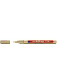 Marker olejowy Edding 751 z�oty okr�g�a ko�c�wka 1-2mm