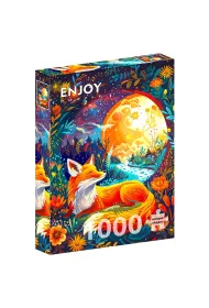 Puzzle 1000 Ksi�ycowy lis Enjoy