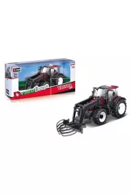 Bburago traktor valtra n174 metallic red 1:32
