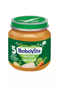 BoboVita Obiadek Warzywa z indykiem po 5 miesicu 125 g