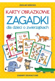 Karty obrazkowe. Zagadki dla dzieci o zwierz�tkach