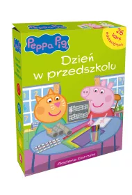 �winka Peppa. Dzie� w przedszkolu. Karty edukacyjne w pude�ku