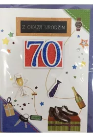 Panorama Karnet Urodziny B6 Premium 66 + koperta