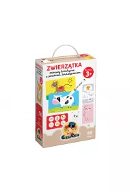 CzuCzu Zwierztka Zabawy kreatywne z pisakiem zmazywakiem 3+