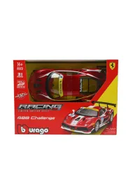 Bburago Model 1:24 Ferrari Racing 488 Challenge czerwony