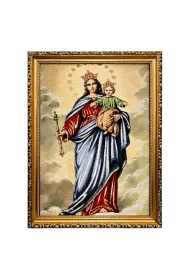 Obraz Haftowany Maryja Wspomo�ycielka 42x32cm