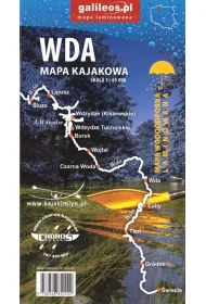 Mapa kajakowa - WDA 1:65 000