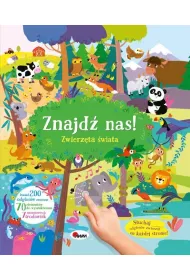KSIAZECZKA EDUK 240X280 ZNAJDZ NAS ZWIERZETA DZW