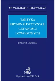 eBook Taktyka kryminalistycznych czynnoci dowodowych pdf