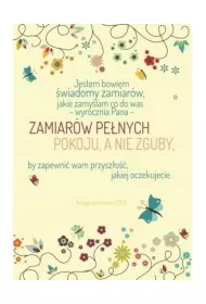 Kartka sk�adana Jestem bowiem �wiadomy Motyle