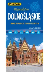 Wojew�dztwo dolno�l�skie. Mapa atrakcji turystycznych  w skali 1: 250 000