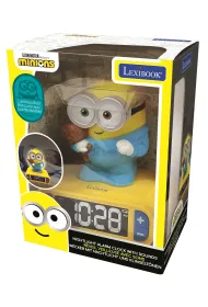 Budzik cyfrowy z lampk� nocn� Minionki i efektami d�wi�kowymi RL800DES