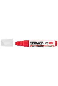 Toma Marker kredowy sucho�cieralny ko�c�wka �ci�ta 5x8mm czerwony