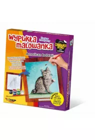 Wypuka malowanka Kot - American bobtail Mirage Hobby