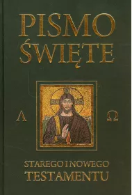 Pismo wite Starego i Nowego Testamentu czarne