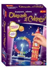 Ranok-Creative Cekinowy obrazek londyn noc�