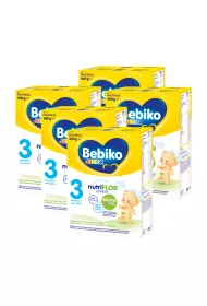 Bebiko Junior 3 Odywcza formua na bazie mleka dla dzieci powyej 1. roku ycia Zgrzewka 5 x 600 g