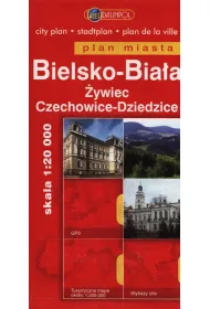 Bielsko-Bia�a. �ywiec. Czechowice-Dziedzice. Plan miasta w skali 1:20 000