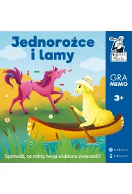 Jednoroce i lamy. Gra memo Edgard