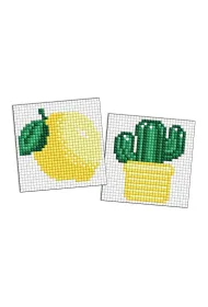 Diamentowa mozaika na magnes - LOL Cytryna 9x9cm Ideyka