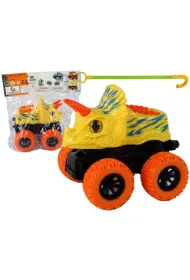 Teren�wka pchacz Triceratops ��ty LeanToys