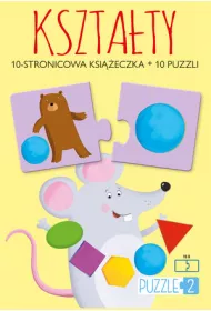 Kszta�ty (ksi��eczka + 10 puzzli)