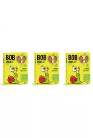 Bob Snail Przekska jabkowa Zestaw 3 x 60 g