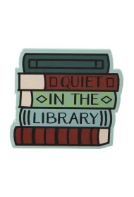 Half Moon Bay Pulteney Press Notes pocket Cisza w bibliotece