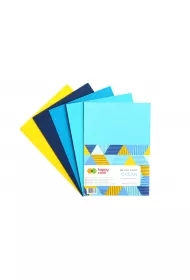 Happy Color Tektura falista OCEAN, 5 kolor�w, A4, 5 arkuszy 5 kartek